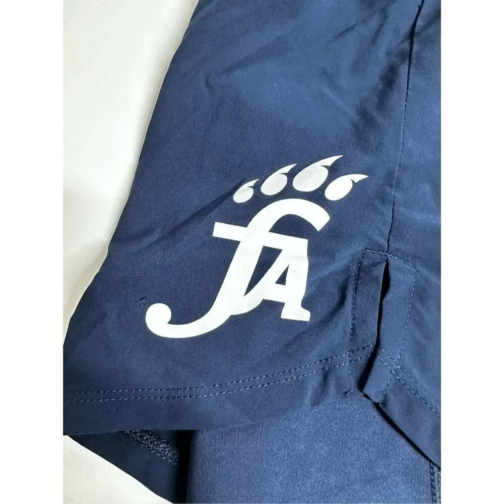 Nike Athletic Shorts Women’s Blue Size L Logo